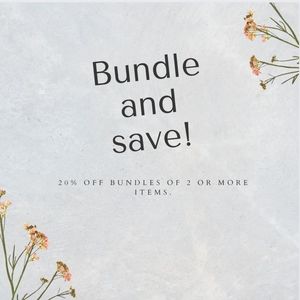 20% OFF Bundles of 2+ items